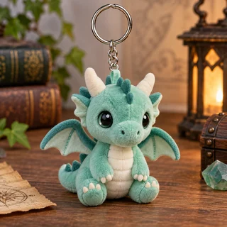 Pocket Wyrmling Keyring Plush