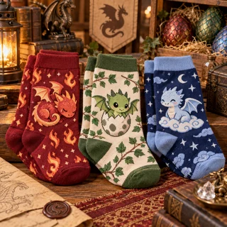 Hatchling Socks Three-Pack