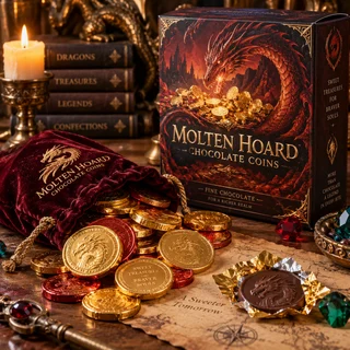 Molten Hoard Chocolate Coins