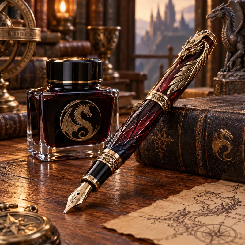 Wyrm's Quill Fountain Pen