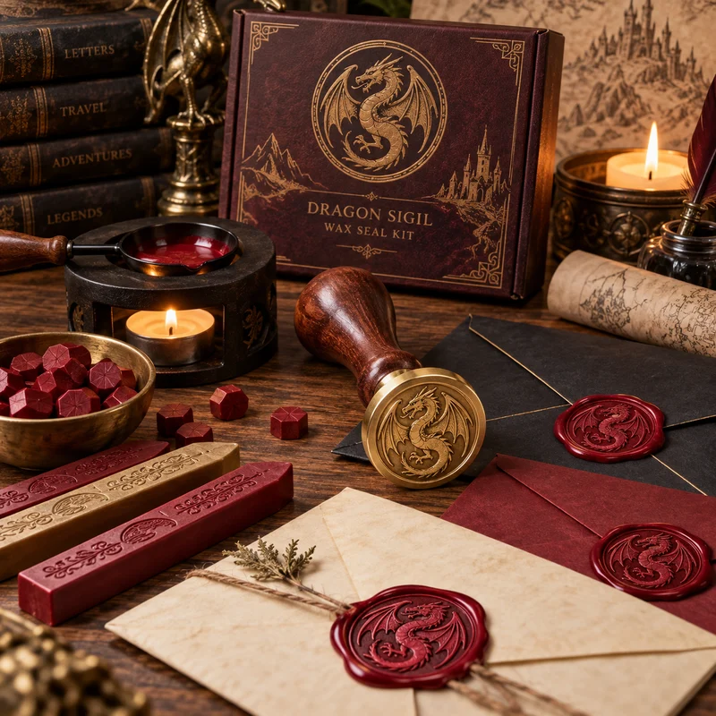 Dragon Sigil Wax Seal Kit